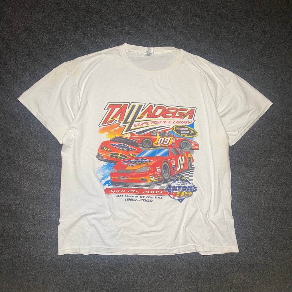 Nascar Racing Talladega Super Speedway Aarons 99 Shirt Size Xl
